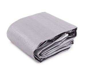 Bâche de protection pour piscine tubulaire ronde Intex Graphite / Sequoïa Ø 4,78 m