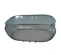 Bâche de protection pour plantes de jardin en maille avec piquets pour une protection contre les intempéries pour une croissance saine (90 x 35 x 40 cm)