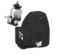 Bâche de protection pour pompe de piscine - Système de filtration avec protection UV - En acier réglable - Prolonge la durée de vie du moteur et des composants entre l'humidité et la pollution
