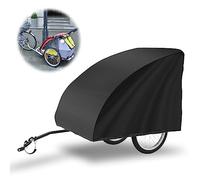 Bâche de protection pour remorque de vélo, housse de protection universelle pour remorque de vélo, 420D, 140 x 88 x 92 cm