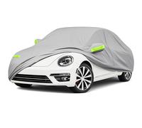 Bâche de Protection pour VW Beetle 1960-1980, Coccinelle Dupont Oxford, avec Protection Contre Le Vent et la Porte zippée, Protection Toute l'année, étanche à la Neige, au Soleil et à la poussière