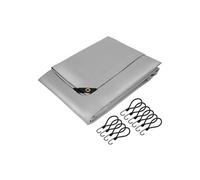 Bâche de Protection Premium avec Oillets + 10 Crochets, 5x9m 45m², 650g/m²,