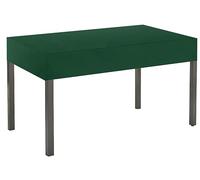 Bâche de protection premium pour banc de jardin 150x105x15 cm Banquette en bois, meubles de jardin, table de jardin housse étanche 900 D, 500 g/m² 6 000 mm imperméable protection durable Vert Sapin