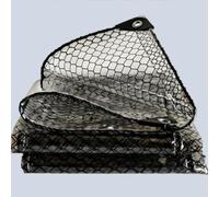 Bâche de Protection PVC 450g/m² Bâche Imperméable Translucide 0.9x1.9m