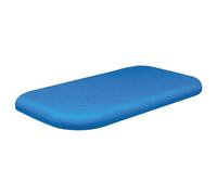 Bâche de protection rectangulaire pour piscine familiale avec structure en métal et piscine 120 x 72 pouces