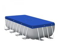 Linxor - Bâche de Protection réversible 4 Saisons pour Piscine Hors Sol - 150 GSM - Bleu et Gris - Plusieurs Formes et Tailles
