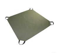 Bâche de protection robuste avec 4 poignées, sac à déchets de jardin étanche pour travaux de nettoyage et d'élagage en extérieur