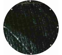 Bâche de protection ronde 3m - 210g/m², étanche & UV résistante