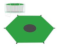 Bâche De Protection Solaire pour Trampoline, Toit Pare-Soleil pour Trampolines, Couvercle De La Teinte De Soleil du Trampolines, Auvent De La Canopée De La Parole De Soleil pour Trampoline
