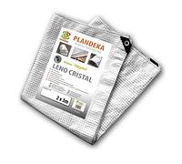 Bâche de Protection Transparent Renforcée 10 x 12 m (120qm), Tissu 100 gm², 0.58 ?M²
