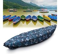 Bâche de Protection Universelle pour Kayak Canoë, Housse de Protection pour Kayak en Tissu Oxford Durable 210D - Résistante aux UV et Aux Intempéries(Size:4.5m(14.7ft))