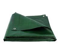 Bâche de protection verte ultra résistante - 200 g/m² - 6 x 12 mètres