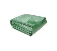 Bâche de rechange 130 gr/m² pour serre 12m² verte 4 saisons ZEBRA