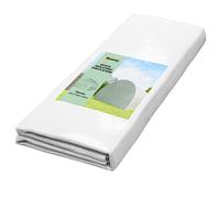 Bâche de rechange - Outsunny - serre tunnel 18 m² 6x3x2 m PE anti-UV 12 fenêtres - PE - blanc