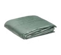 Bâche de rechange pour serre de 6,5 m² - Vert - PE avec porte - 255 x 255 x 194 cm - 140 g/m² - Résistante aux intempéries - Idéale pour l'entretien du jardin, la terrasse, le balcon et la protection