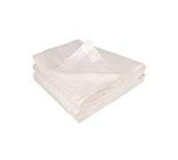 IDMarket - Bâche de Rechange Blanche pour Serre de Jardin Tunnel 12m² | Bâche pour serre 4 x 3 x 2 m anti-uv avec porte et fenêtres zebra blanche toutes saisons