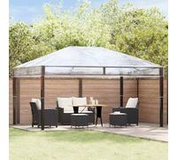 Bâche de rechange transparente pour tonnelle 400 x 300 x 32 cm en PVC