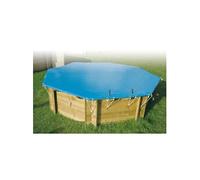 Bâche de sécurité pour piscine 300x490 - Bleu