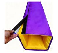 Bâche de sécurité rembourrée en mousse pour poteaux carrés en métal, protection contre les intempéries, pour garage et bâtons de basket-ball, durable et facile à installer