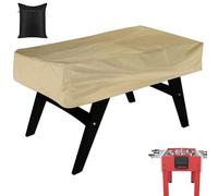 Bâche de Table de Baby-Foot, Housse de Protection pour Table de Football pour Intérieur Extérieur, Rectangulaire Couverture de Billard Soccer pour Meubles pour Terrasse Jardin(Size:142 x 132 x 38c