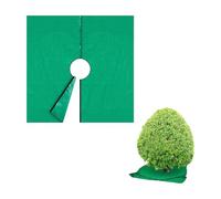 Bâche de Taille d'arbres de Jardin, 2 x 2 m, Bâche de Taille d'arbres, avec Fixations d'angle, Bâche de Jardin pour Taille d'arbre, Bâche d'élagage, diamètre du Trou 60 cm, pour l'élagage des Arbres