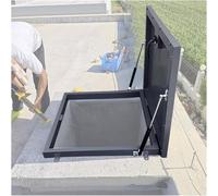 Bâche de toit galvanisée avec bande d'étanchéité et poignée pour une protection sûre contre les intempéries