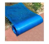 Bâche de toiture en polycarbonate résistante aux UV pour serre balcon et abri d'auto Facile à couper et à plier 1,5 mm d'épaisseur 1,5 x 8 m Bleu et léger