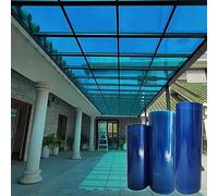 Bâche de toiture en polycarbonate résistante aux UV pour serres, panneau d'abri de jardin, bâche de rechange durable et imperméable (0,5 x 7 m)