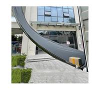 Bâche de transport robuste 0,6 mm d'épaisseur, résistante à la déchirure, rampe de chargement pour entrepôts, capacité de 54 kg, utilisation de toit noire, 2 x 28 m, fiable