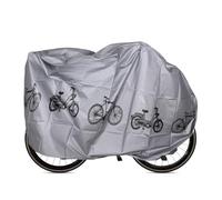 Bâche De Vélo 200x100 Cm - Anti-poussière, Anti-UV, Housses De Protection Imperméables Pour Vélo, Housse De Protection UV, Pour Vélos Électriques, VTT, Route, Plage, Scooter Et Plus, Gris/Noir