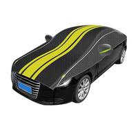 Bâche de Voiture Anti-grêle for Volkswagen Tiguan R-Line, Housse extérieure, Protection Contre la Pluie et grêle, imperméable, XJ869(Black+Red,Für RAV4 Prime 1896-2024)