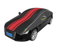 Bâche de Voiture Anti-grêle for Volkswagen Tiguan R-Line, Housse extérieure, Protection Contre la Pluie et grêle, imperméable, XJ869(Black+Red,Für RAV4 Prime 2021-2023)