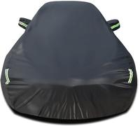 Bâche De Voiture Compatible Avec Tesla Model S 2024-2012, Impermeable Exterieur Housse De Protection Couverture Housse Pour Voiture Avec Bandes Réfléchissantes Et Poche Miroir, Noi[Rou5243327]