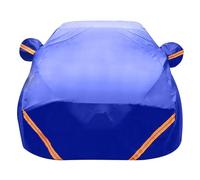 Bâche De Voiture Complète pour Volkswagen New Beetle/UP/Virtus | Couverture Automatique Extérieure UV Respirante Imperméable Housse De Voiture Durable Anti-Rayures(Blue,Virtus)