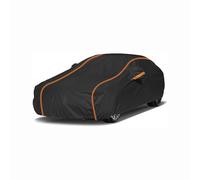 Bâche de Voiture pour Alfa Romeo Junior IBRIDA 2024,Coque Intégrale pour Protection Contre Le Soleil, La Pluie Et avec Fermeture éclair Et Cordon De Serrage Coupe-Vent