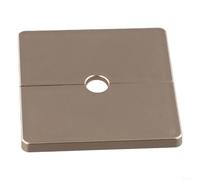 Bâche décorative en ABS pour trous de tuyaux et de fils pour améliorer l'apparence de votre mur (type 12 doré)