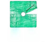 Bâche d'élagage paysager en polypropylène pour collection de feuilles et feuilles mortes - Tapis de coupe de jardin très résistant et résistant à la déchirure avec coin SN (2 x 2 m/30 cm)