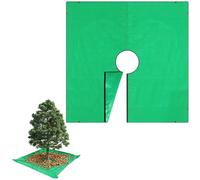 Bâche d'Élagage pour Arbres Bâche d'Élagage 200x200 cm avec Trou de 30 cm