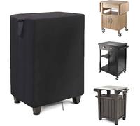 Bache Desserte Barbecue, Housse pour Cuisine Exterieure pour BBQ, Tissu Oxford 420D, Housse Imperméable (L70xW54xH90cm)