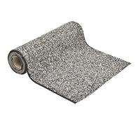 vidaXL Bâche d'étang Revêtement de pierre 250x40 cm Gris Non-tissé PP