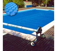 Bâche d'été à bulles pour piscine rectangulaire 7x3 m