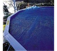 Bâche d'été ovale pour piscine GRE 500x350