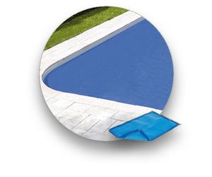 Bâche d'été pour piscine coque GRAF 65 BD4C