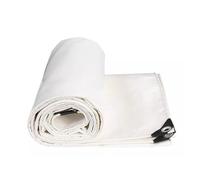 Bâche d'extérieur Blanche 3m x 4m 4m x 4m bâche en PVC imperméable et Robuste Tente Pliable avec œillets pour Meubles de Jardin Camping Tapis de Sol (Size : 2x6m)