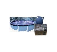 Swimline – Bâche d'hiver ovale CO81833 SUPER GUARD 4,57×9,14 m pour piscine hors sol