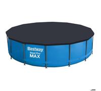 Bâche d'hivernage - Bestway - Ø 4,27 m - Protection piscine - Couleur bleu - Plastique