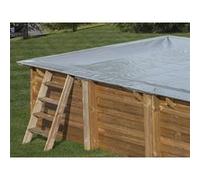 Bâche d'hivernage pour piscine bois carrée City 2,25 x 2,25 m - Gré G