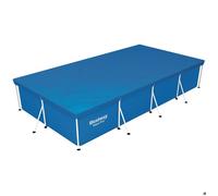 Bâche d'hivernage pour piscine tubulaire rectangulaire 4 x 2,11 m