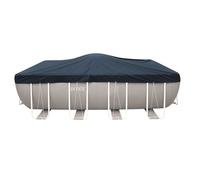 Bâche d'hivernage pour piscine tubulaire rectangulaire Intex L 7,32 x l 3,66 m