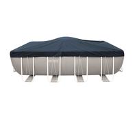 Bâche d'hivernage pour piscine tubulaire rectangulaire Intex L 7,32 x l 3,66 m
